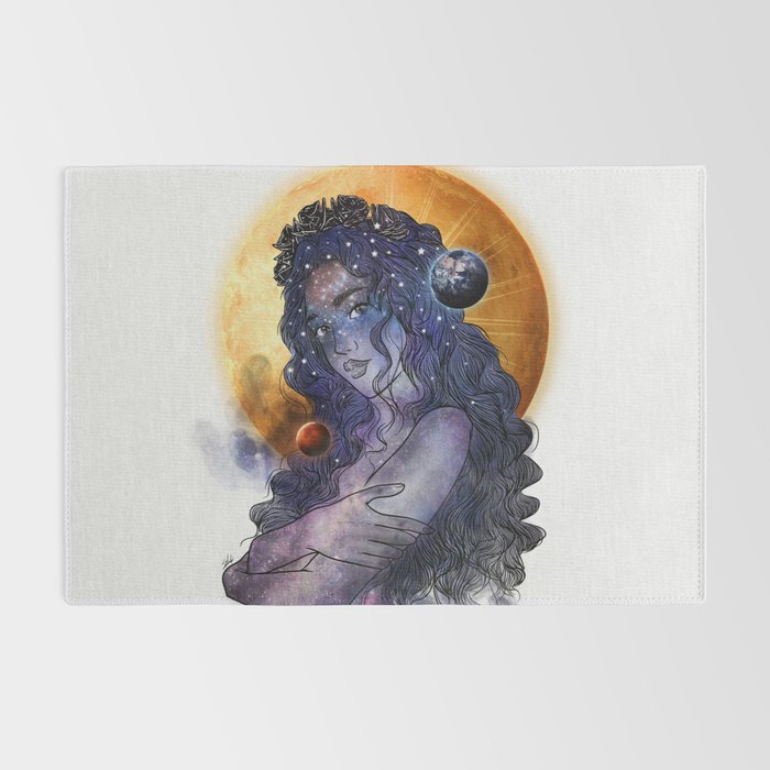 The queen of universe. Rug Gallery Image 2