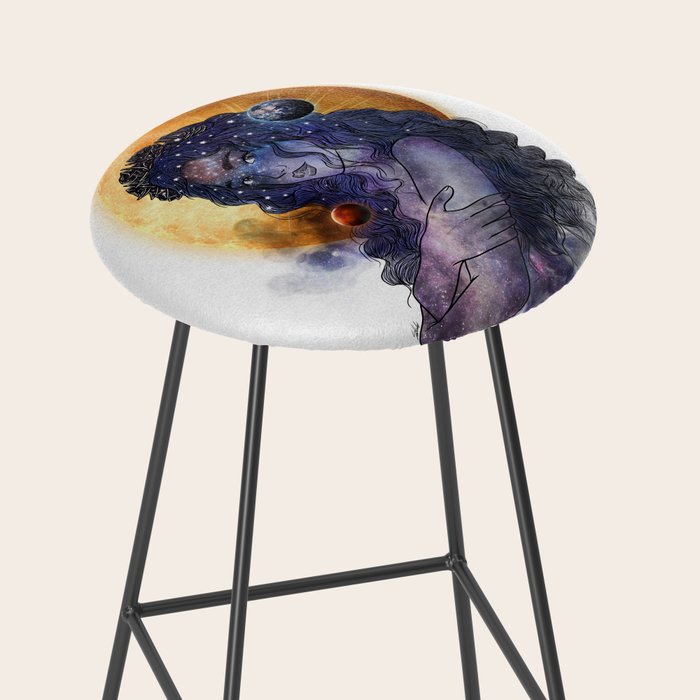 The queen of universe. Stool Gallery Image 2