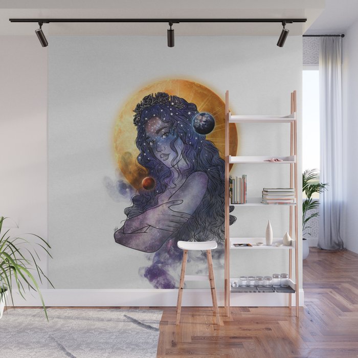 The queen of universe. Wall Mural Gallery Image 1