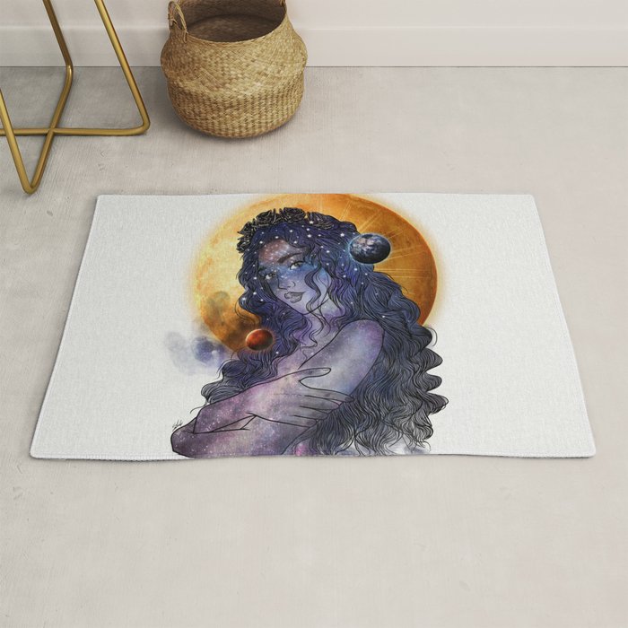 The queen of universe. Rug Gallery Image 1
