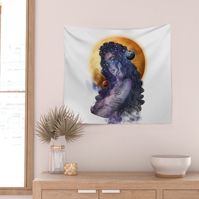The queen of universe. Wall Tapestry Gallery Image 2