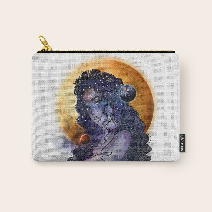 The queen of universe. Carry All Pouch Gallery Image 1