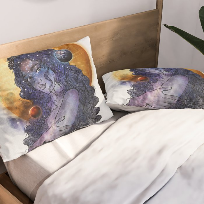 The queen of universe. Pillow Sham Gallery Image 2