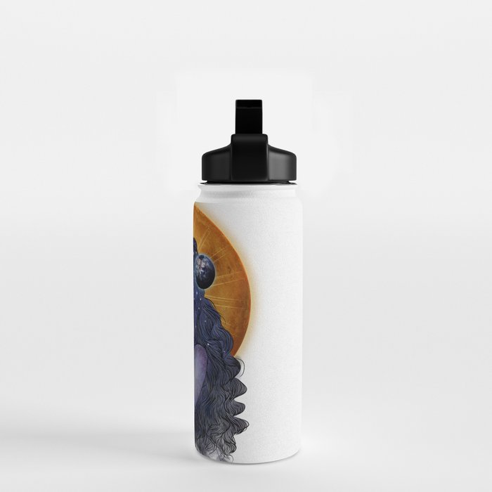 The queen of universe. Water Bottle Gallery Image 2