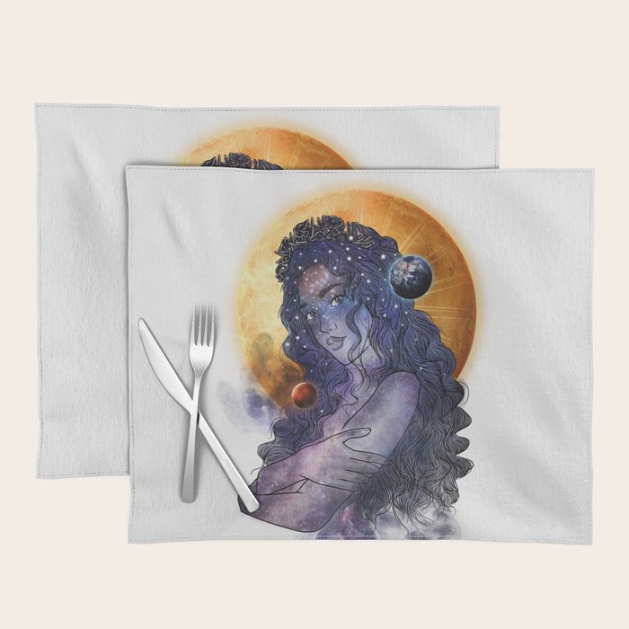 The queen of universe. Placemat