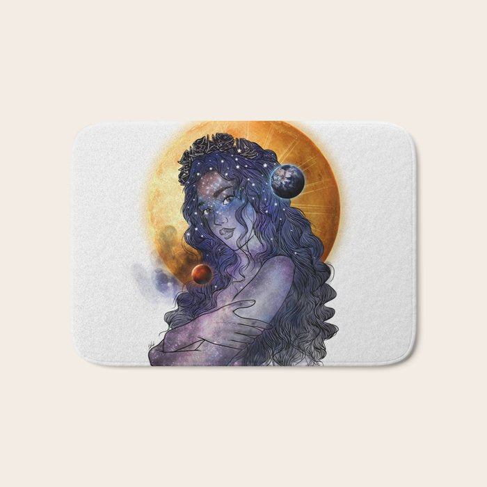 The queen of universe. Bath Mat Gallery Image 1