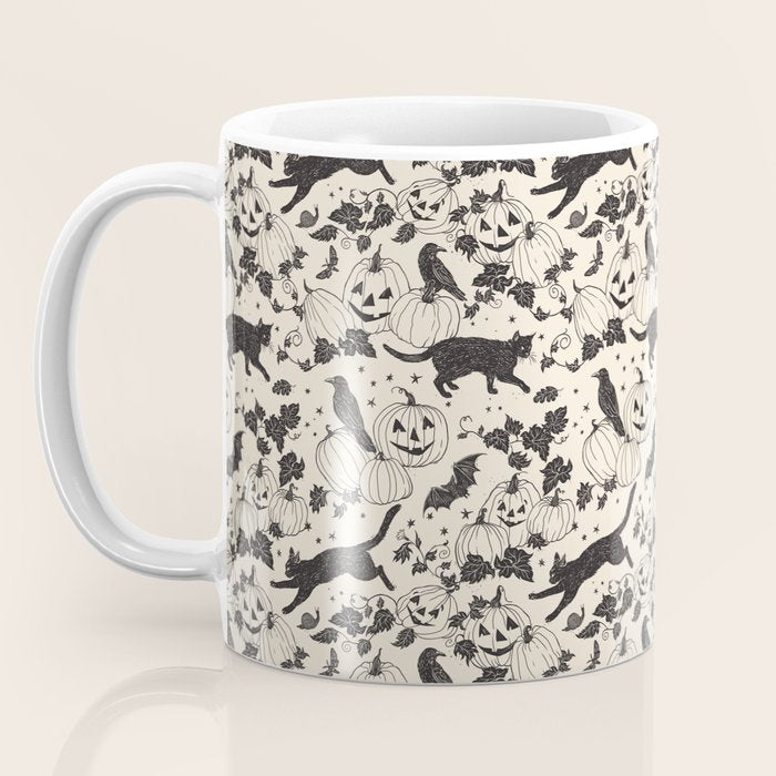 Halloween in the Pumpkin Patch  Coffee Mug Gallery Image 3