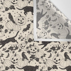 Halloween in the Pumpkin Patch  Wall Tapestry Gallery Image 3