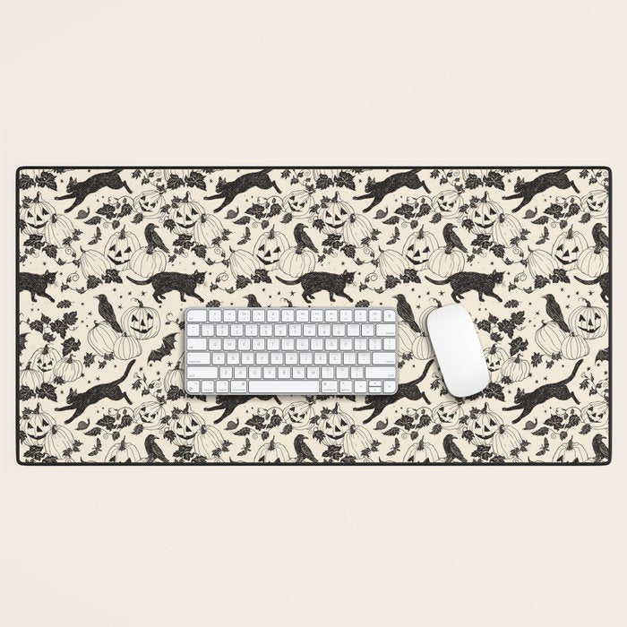 Halloween in the Pumpkin Patch  Desk Mat Gallery Image 1