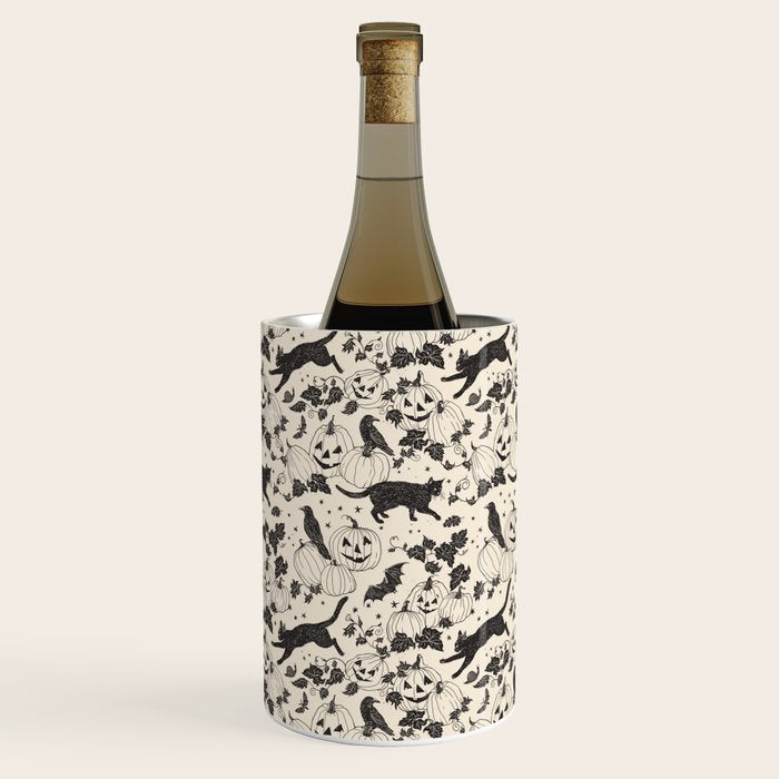 Halloween in the Pumpkin Patch  Wine Chiller Gallery Image 1