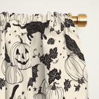 Halloween in the Pumpkin Patch  Window Curtain Gallery Image 2
