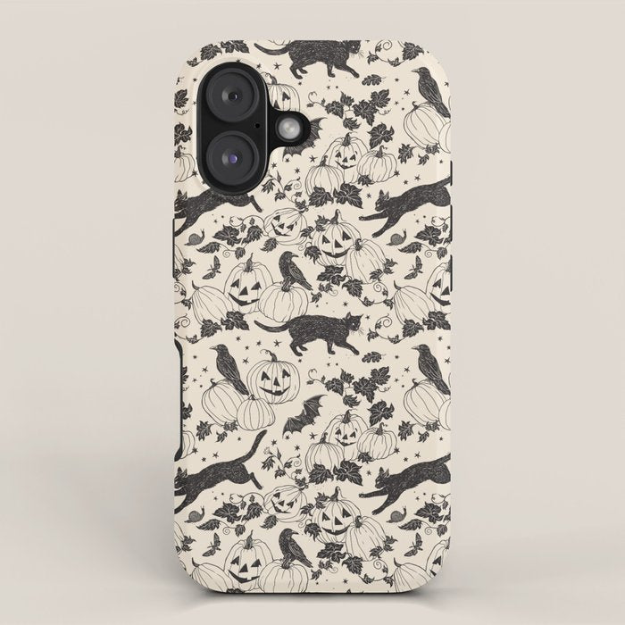 Halloween in the Pumpkin Patch  iPhone Case Gallery Image 1