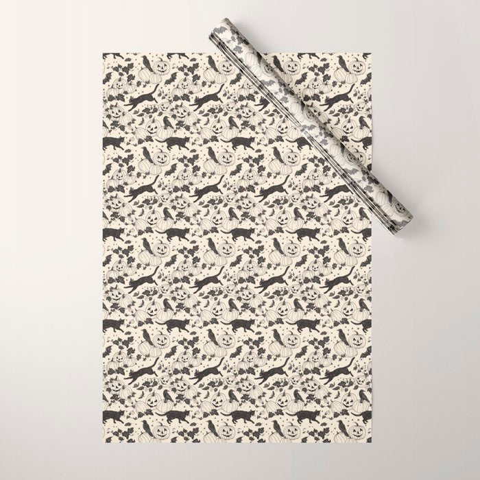 Halloween in the Pumpkin Patch  Wrapping Paper Gallery Image 1