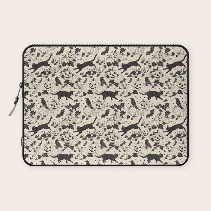 Halloween in the Pumpkin Patch  Laptop Sleeve Gallery Image 1
