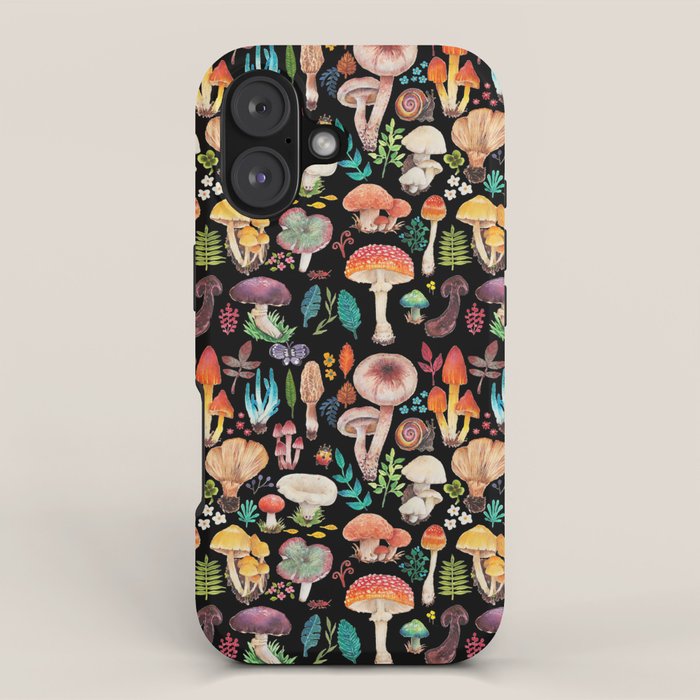 Mushroom heart iPhone Case Gallery Image 1