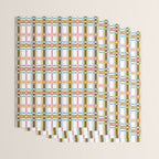 Bold Crosshatch Colorful Wrapping Paper Gallery Image 3