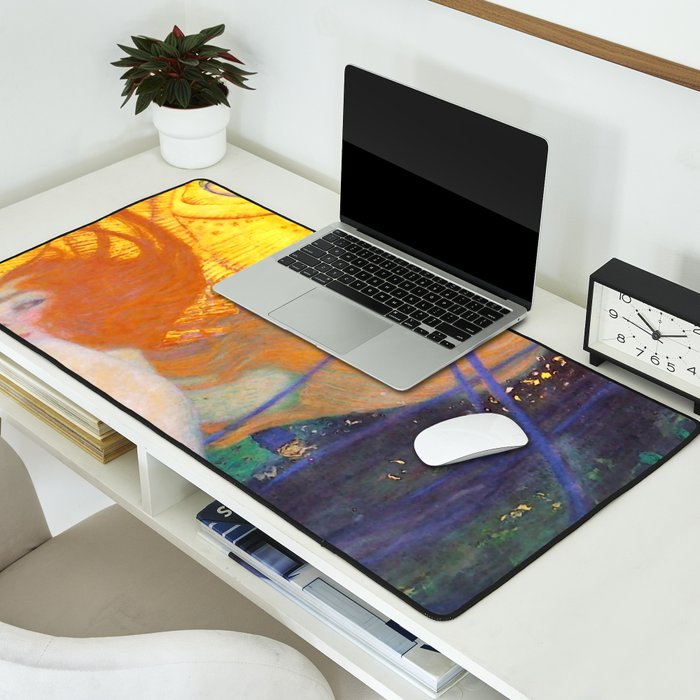Gustav Klimt "Goldfische" (1) Desk Mat Gallery Image 2