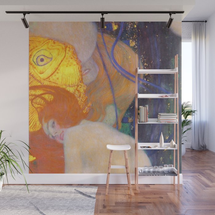 Gustav Klimt "Goldfische" (1) Wall Mural Gallery Image 1
