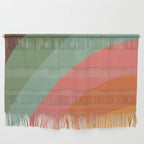 Mid century rainbow Wall Hanging Gallery Image 1