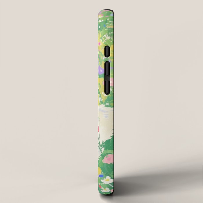 Goose Wildflower Cute iPhone Case Gallery Image 2