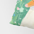 Goose Wildflower Cute Pillow Sham Gallery Image 4