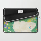 Goose Wildflower Cute Laptop Sleeve Gallery Image 2