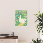Goose Wildflower Cute Poster Gallery Image 2