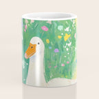 Goose Wildflower Cute Coffee Mug Gallery Image 4