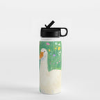 Goose Wildflower Cute Water Bottle Gallery Image 1