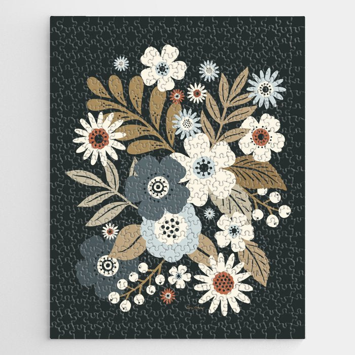 Fall Floral Botanicals Jigsaw Puzzle Gallery Image 1