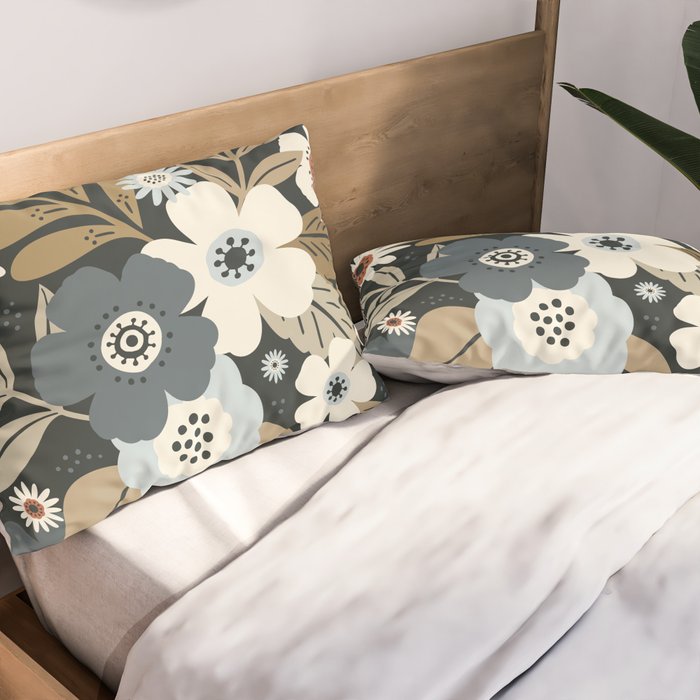 Fall Floral Botanicals Pillow Sham Gallery Image 2