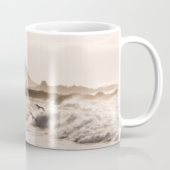 Pacific Coast Summer Beach Sunset Coffee Mug Gallery Image 1