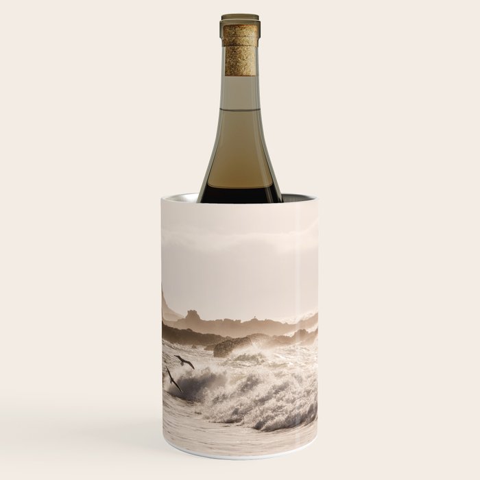 Pacific Coast Summer Beach Sunset Wine Chiller Gallery Image 3