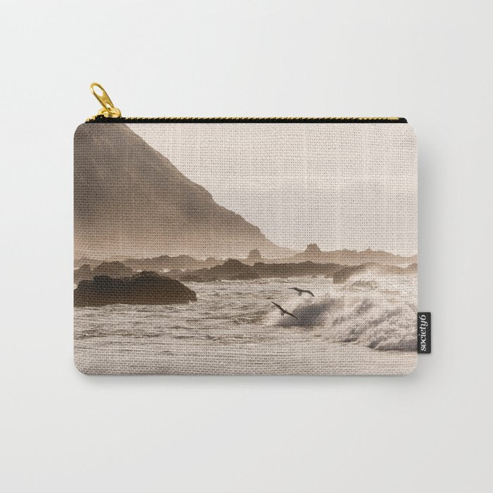 Pacific Coast Summer Beach Sunset Carry All Pouch Gallery Image 1