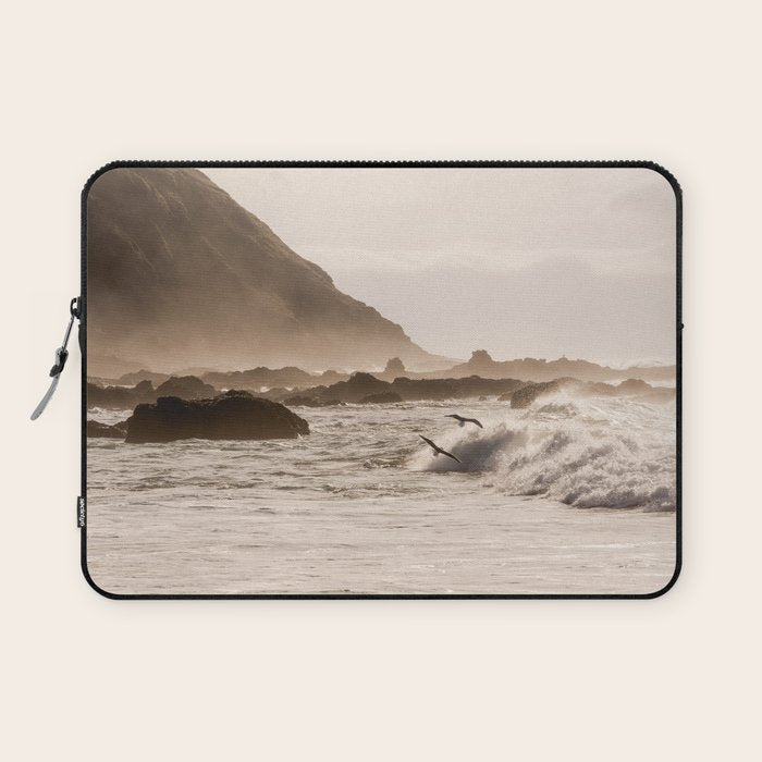 Pacific Coast Summer Beach Sunset Laptop Sleeve Gallery Image 1