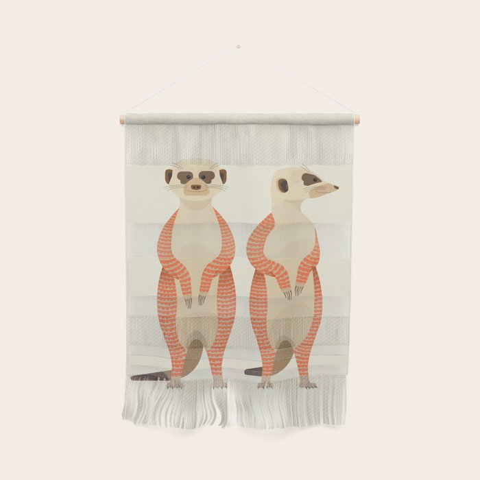 Whimsical Meerkats Wall Hanging Gallery Image 1