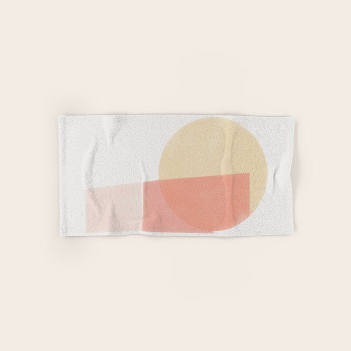 Geometrical composition V Bath Towel Gallery Image 1