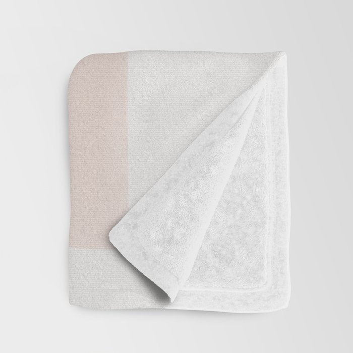 Geometrical composition V Throw Blanket Gallery Image 3