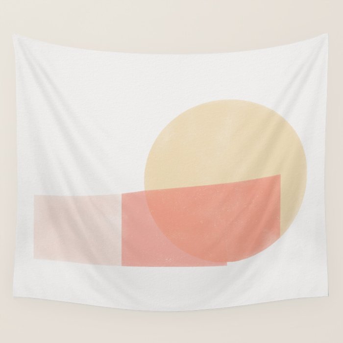 Geometrical composition V Wall Tapestry Gallery Image 1