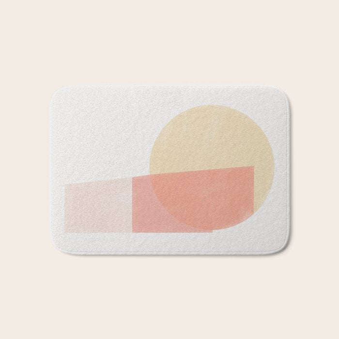 Geometrical composition V Bath Mat Gallery Image 1