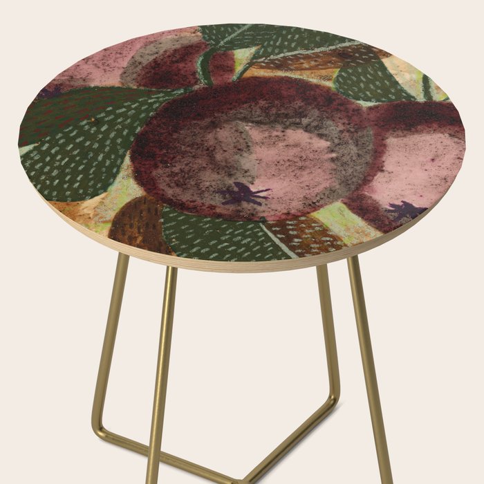 Fall Apple Orchard Painting in Red Delicious Side Table Gallery Image 2