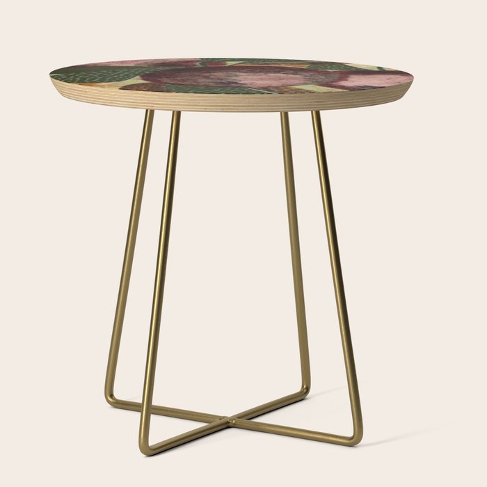 Fall Apple Orchard Painting in Red Delicious Side Table Gallery Image 1