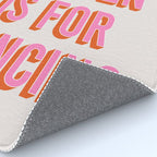 This Kitchen Is For Dancing (Pink & Orange) Rug Gallery Image 4