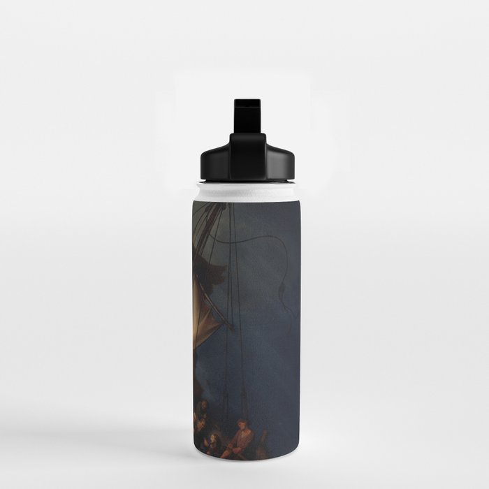 Stolen Painting - The Storm on the Sea of Galilee by Rembrandt Water Bottle Gallery Image 2