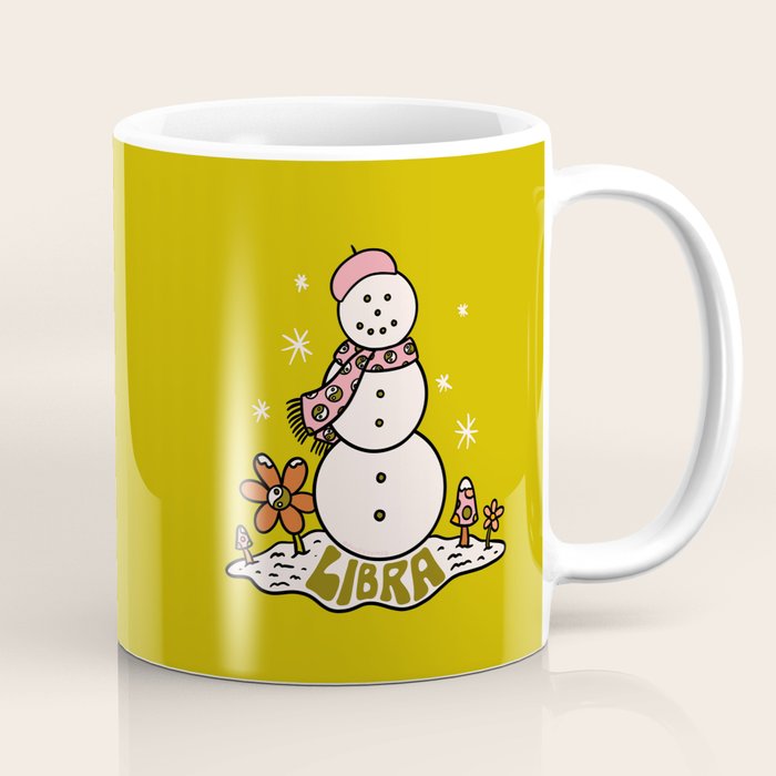 Libra Snowman Coffee Mug Gallery Image 1