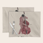 Double Bass Player Placemat Gallery Image 1