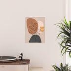 Abstract Minimal Plant 1 Poster Gallery Image 2