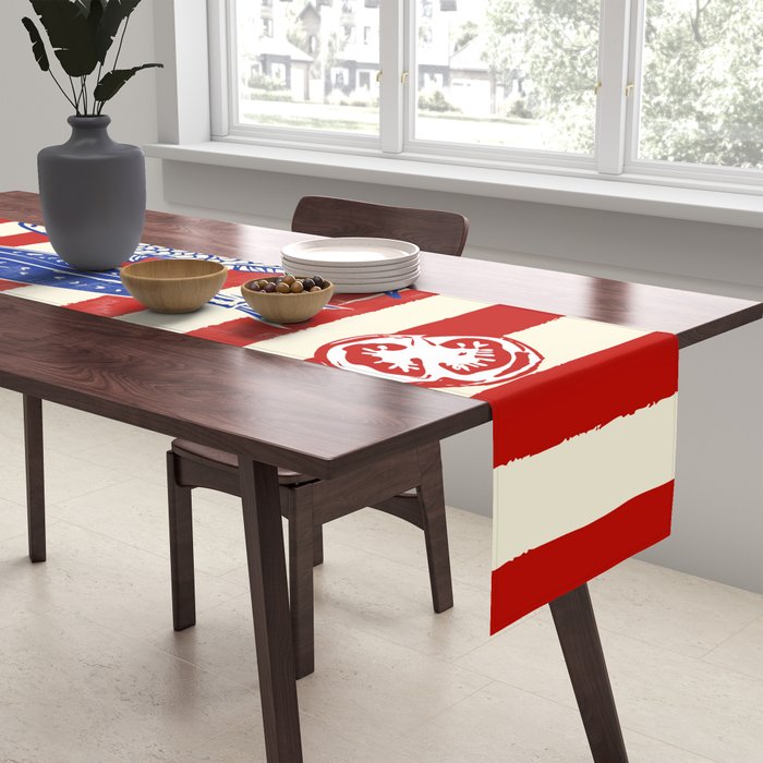 Sardines and Tomato Mediterranean Doodle Table Runner Gallery Image 2