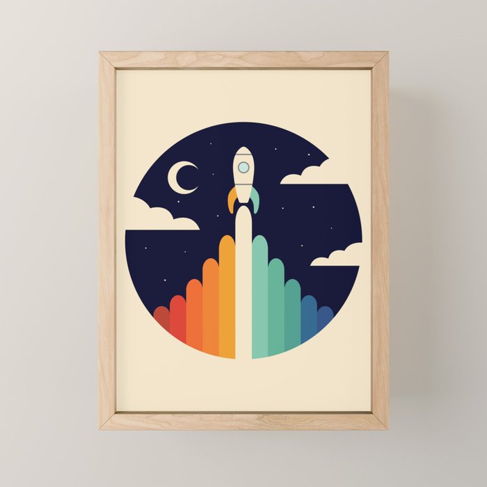 Up Mini Art Print Gallery Image 1