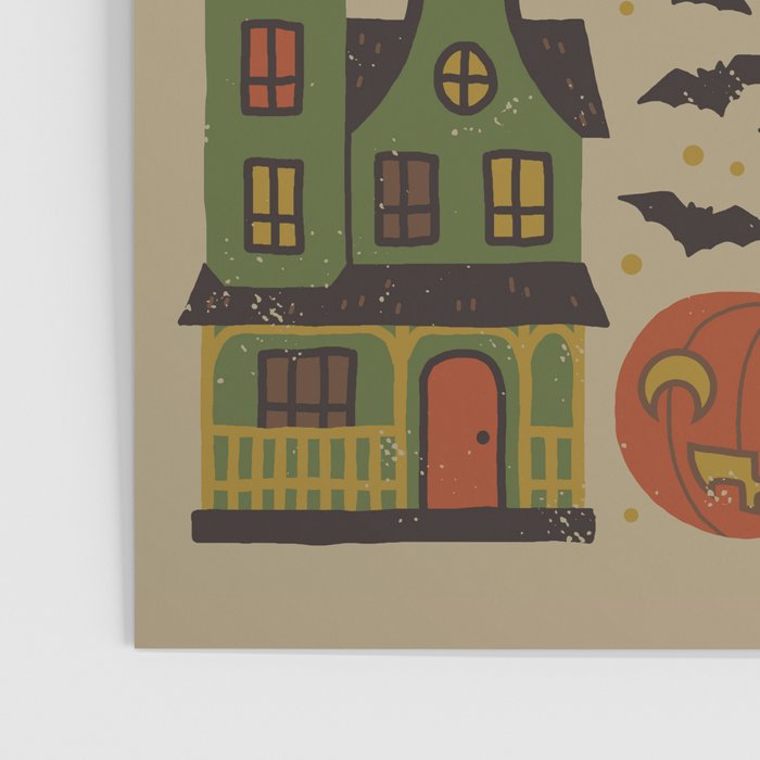 Vintage Halloween Poster Gallery Image 3